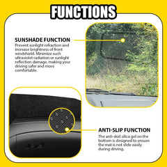 Dashboard Cover Mat Car Interior Pad Fits Toyota Corolla 2009 2010 11 12-2013 EA 6B93BC-57