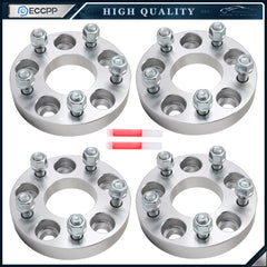 4Pcs 1" 5x110 to 5x114.3 5x4.5 Wheel Apdaters 12x1.5 For Chevy HHR Cobalt Malibu 6B93BC-57