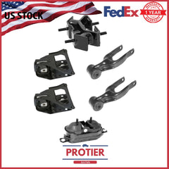 Motor & Trans Mount 6PCS Set for 2006 - 2008 Pontiac Grand Prix 3.8L w/o Turbo 6B93BC-57