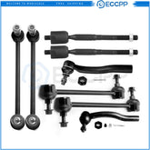 Front Rear Steering Sway Bar Tie Rod End Suspension Kit For 2002-03 Toyota Camry 6B93BC-57