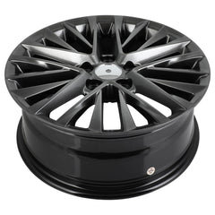 17x7 inch 5x114.3 PCD 45mm Offset Wheel Rim Hyper Black 6B93BC-57