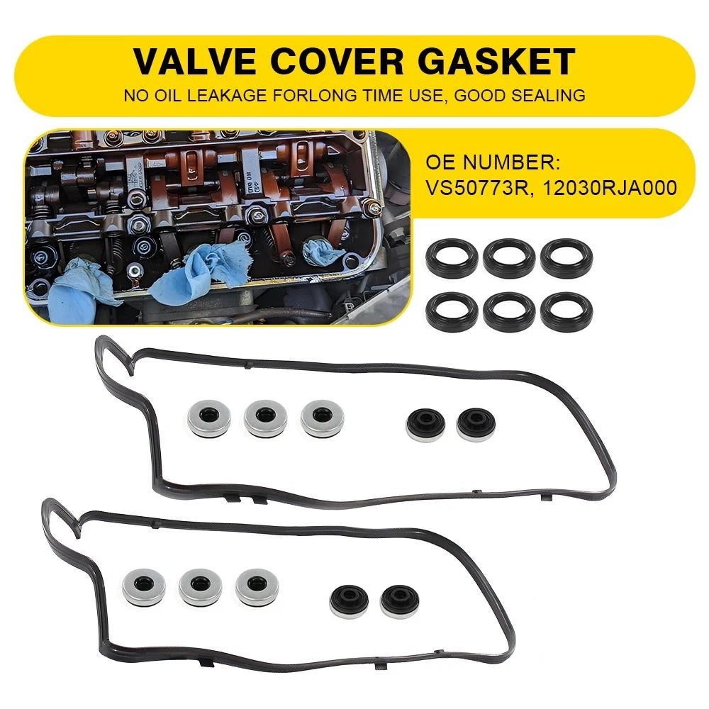 Engine Valve Cover Gasket Set for Honda Accord 2008-2012 3.5L V6 3471cc USA EOA 6B93BC-57