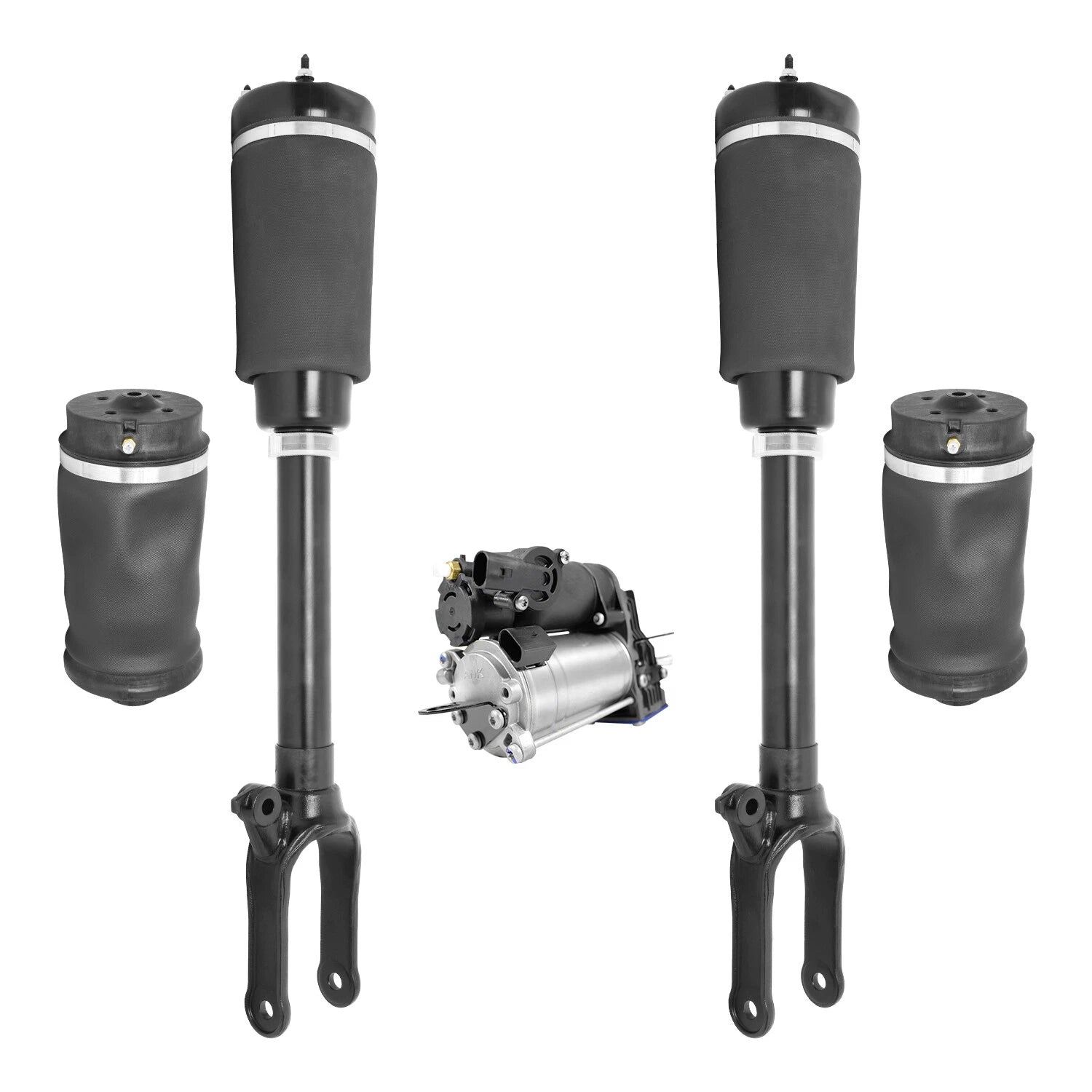 Front & Rear Air Strut Assembly Kit for 2007-2009 Mercedes-Benz GL320, 6B93BC-57