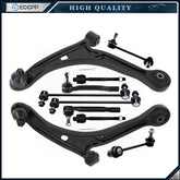Front Tie Rod Sway Bar Control Arm and Ball Joint For 2006 2007-2008 Honda Pilot KOEEP