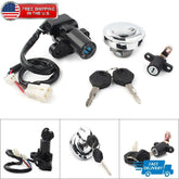 For Yamaha XVS950 V Star 950 2009-2016 Ignition Switch Gas Cap Seat Lock Key Set