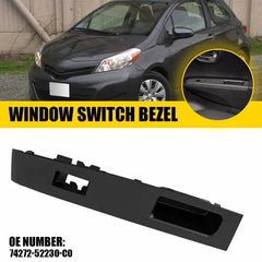 For Toyota Yaris 2012-2014 Passenger Right Side Rear Window Switch Panel Bezel A 6B93BC-57