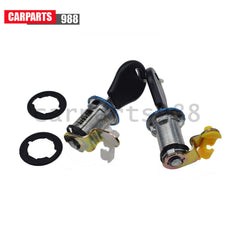 Pair Door Lock Set w/ Keys For Nissan Pickup 1984-1998 80600-01G25 80601-01G25 6B93BC-57