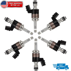 6x Fuel Injectors For 2016-2020 Honda Pilot Odyssey Ridgeline 3.5L 16010-RLV-315