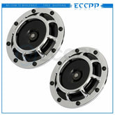 12V 125 mm White Grill-Mount Car Horns Universal For Car SUV Truck Yacht 6B93BC-57