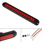 Universal 15-LED 3rd Brake Light Car Rear Window High Mount Red Stop Tail Lamp E 6B93BC-57