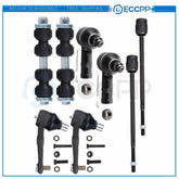 8pcs For 1997-2002 2003 Ford Escort Front Lower Ball Joints Tie Rods Sway Bars 6B93BC-57