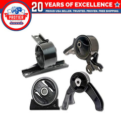Fits 2007-2008 Dodge Caliber 2.4L 2WD AUTO CVT w/o Turbo Motor & Trans Mount 4pc 6B93BC-57