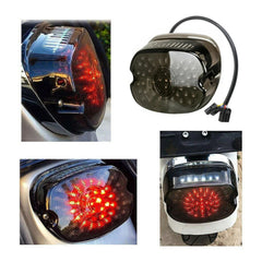 Red LED Tail Light Rear Brake Turn Signal For Harley Electra Road Glide Touring