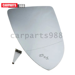 Left Side Door Mirror Glass Heated w/Blind Spot For VW Golf GTI E-Golf 5G0857521 6B93BC-57
