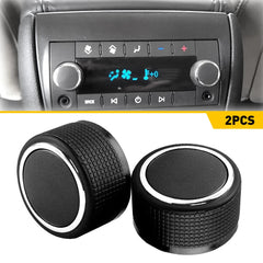 2 Pack Heater A/C & Fan Control Knob Switch Part for GMC Sierra Acadia Yukon EOA 6B93BC-57