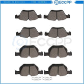 Front and Rear Brake Ceramic Pads For BMW 525i 2004 - 2005 E60 MT Performance 6B93BC-57