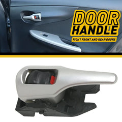 Door Handle For 2009-2013 Corolla Toyota Front or Rear Right Inner Black/Silver 6B93BC-57