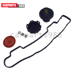 Rocker Cover Oil Filler Cap Seal Kit for Citroen C2 C3 Peugeot 207 307 0248L1 6B93BC-57