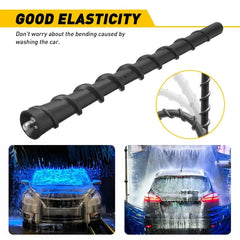 7" Short Rubber Spiral Antenna Mast Radio AM/FM for HYUNDAI SANTA FE 2004-20 EOA 6B93BC-57