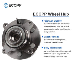 2P Wheel Hub Bearings Assembly Front RWD For Ford Expedition 2007 2008 2009 2010 6B93BC-57