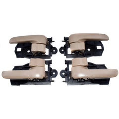 4Pcs Beige Insdie Door Handles For 1997-01 Toyota Camry 69206-AA010 69205-AA010 6B93BC-57