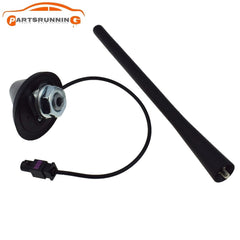 Roof Radio Antenna & Base Holder For VW Polo Santana Skoda Fabia Rapid 6RD035501 6B93BC-57