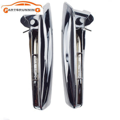For 07-14 Chevy GMC Cadillac Escalade 4pcs Chrome Inner Door Handles Repair Kit 6B93BC-57