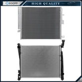 Aluminum Radiator & AC Condenser Cooling Kit For 2015 2017-2020 Dodge Durango 6B93BC-57
