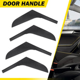 4X For VW Golf GTI MK6 09-13 4-Door Left Right Inner Door Handle Pull Trim Cover 6B93BC-57