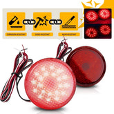 Red Rear Bumper Reflector LED Brake Tail Light For Scion iQ 2008-15/xB 2011-15 A 6B93BC-57