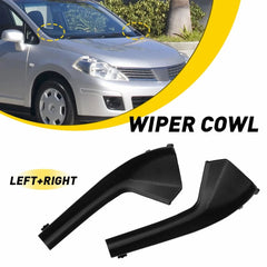 2PCS Cowl Grille Outer Cover Trim for for Nissan Versa 2007-2011 Left + Right US 6B93BC-57