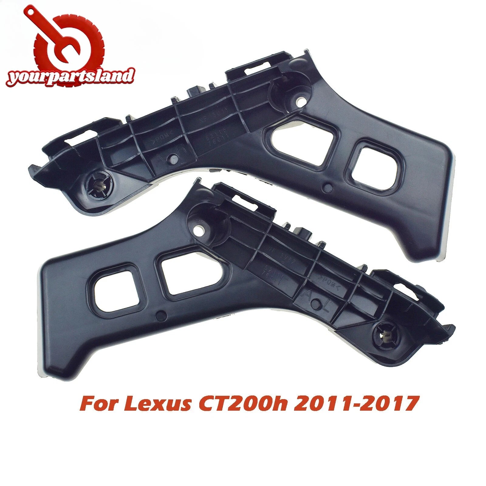 Bumper Bracket Front Left Right For Lexus CT200h 2011-2017 5211576011,5211676011 6B93BC-57