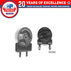 Front & Rear Motor Mount 2PCS Set Compatible for 1995-2002 Suzuki Esteem 6B93BC-57