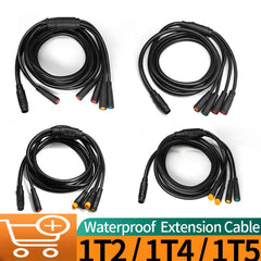 Electric Bike 1T2/1T4/1T5 Julet E-bike Waterproof Cable Controller Light Cable 6B93BC-57