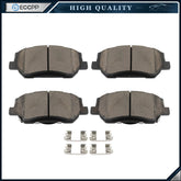 Front Brake Pads Ceramic For 2019-2020 Hyundai Santa Fe