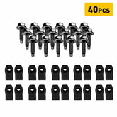 Car Truck Body Bolts U-nut Clips- 5/16-18 x 1-3/16"- 1/2" Hex- 40 pcs- #374 EA 6B93BC-57