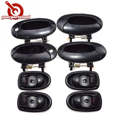 Outside Inside Door Handle 8PCS Set For Hyundai Elantra 1996 1997 1998 1999 2000 6B93BC-57