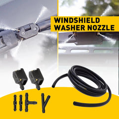 2 x Windshield Wiper Washer Nozzle 2m hose for Chevrolet Malibu Equinox Blazer A 6B93BC-57