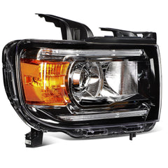 Right Side Headlight For 2015-2022 GMC Canyon 2.5L 2.8L 3.6L Black Amber 6B93BC-57