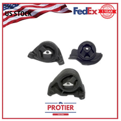 Motor & Trans Mount 3PCS Set for 2002-2003 Jeep Liberty 3.7L 4WD for Auto Trans 6B93BC-57