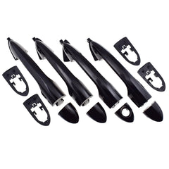 Set of 4 Sides Door Handles For Alfa Romeo Giulietta Mito Lancia Y 2012-onwards 6B93BC-57