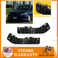 Set of 2 Front Bumper Brackets Support & Left Right Side For 07-11 Toyota Camry 6B93BC-57