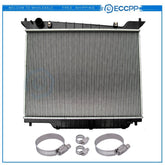 Radiator For 03 04 Ford Expedition Lincoln Navigator with Oil Hose Clamps Kit