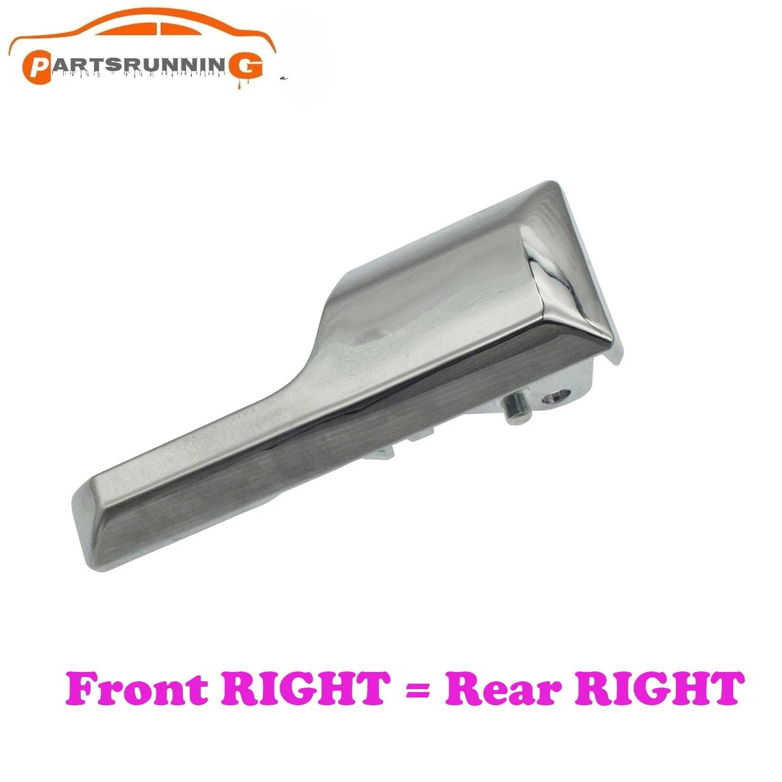 Inside Chrome Door Handle Passenger Right For Ford Expedition Lincoln Navigator 6B93BC-57