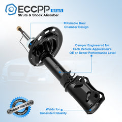 Front Rear Struts Shocks For 2007-2011 Toyota Avalon Toyota Camry Left Right 6B93BC-57