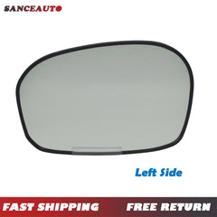 Left LH Wing Side Mirror Glass Lens W/ Base For Honda Jazz FIT GE6 GE8 2009-2014 6B93BC-57