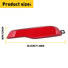 For 2014-2018 Jeep Cherokee Right Rear Passenger Side Bumper Reflector Red Lens 6B93BC-57