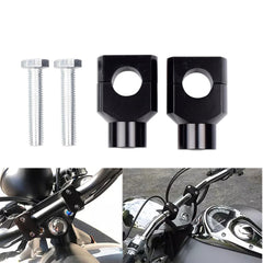 1" 25mm HandleBar Risers Mount Clamp Adapter For Honda CRF150 CRF230L CRF250L US