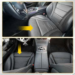 For 2015-2021 Mercedes Benz C300 C250 Driver Bottom Leather Seat Cover Black EOA 6B93BC-57