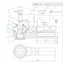 2 Inner 2 Outer Tie Rods 2 Sway Bar Link for 01-10 Chevrolet Silverado 2500 HD